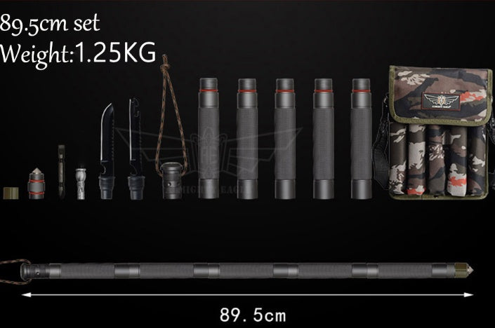 Multi-Tool Trekking Pole & Walking Stick