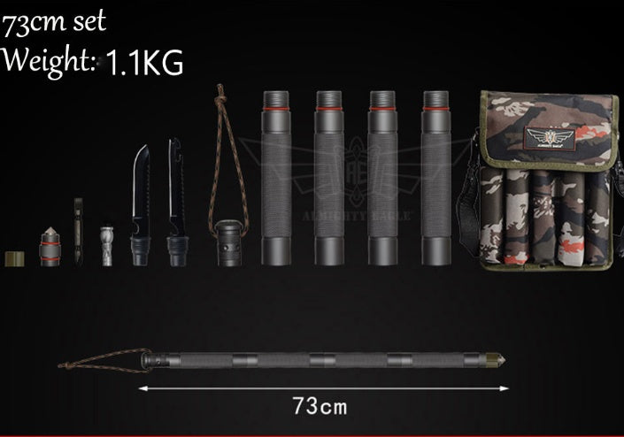 Multi-Tool Trekking Pole & Walking Stick