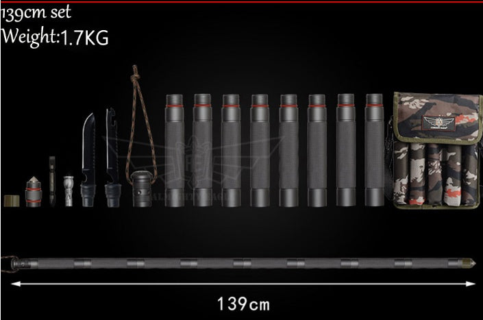 Multi-Tool Trekking Pole & Walking Stick